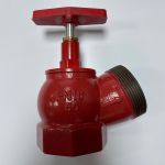 Пожарный вентиль КПК-50 угловой (чугун) 