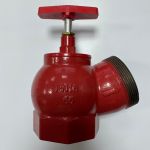 Пожарный клапан КПК-65 угловой (чугун)  