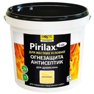 Огнебиозащитная несолевая пропитка для дерева Pirilax-Lux (Пирилакс-Люкс)